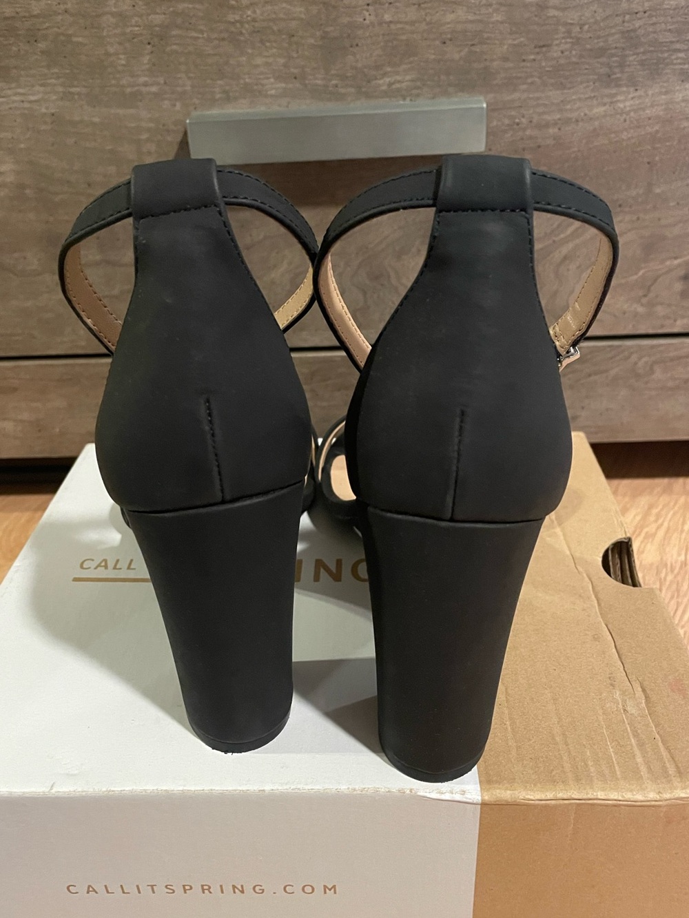 Call It Spring Block Heels - Picture 3 of 4